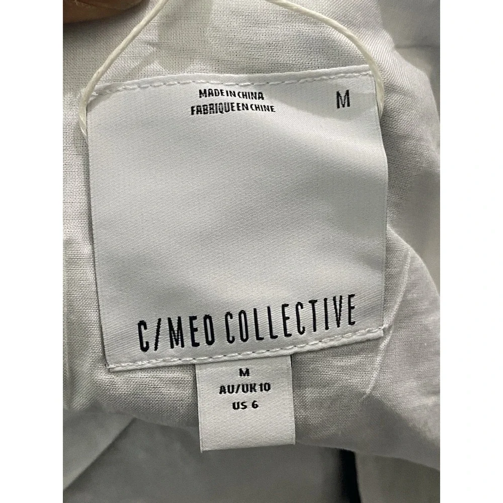 CMEO COLLECTIVE Ambient New Direction Dress in Black Botanic Women's Size Medium